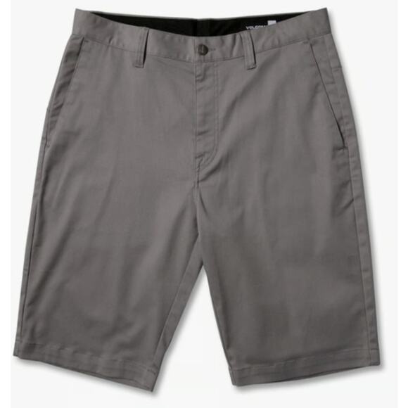 NWT Volcom Vmonty Light Grey shorts Size 42 - Dress Up or Down! - Picture 2 of 5